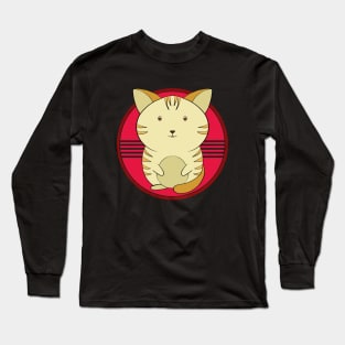 A cute yellow cat Long Sleeve T-Shirt